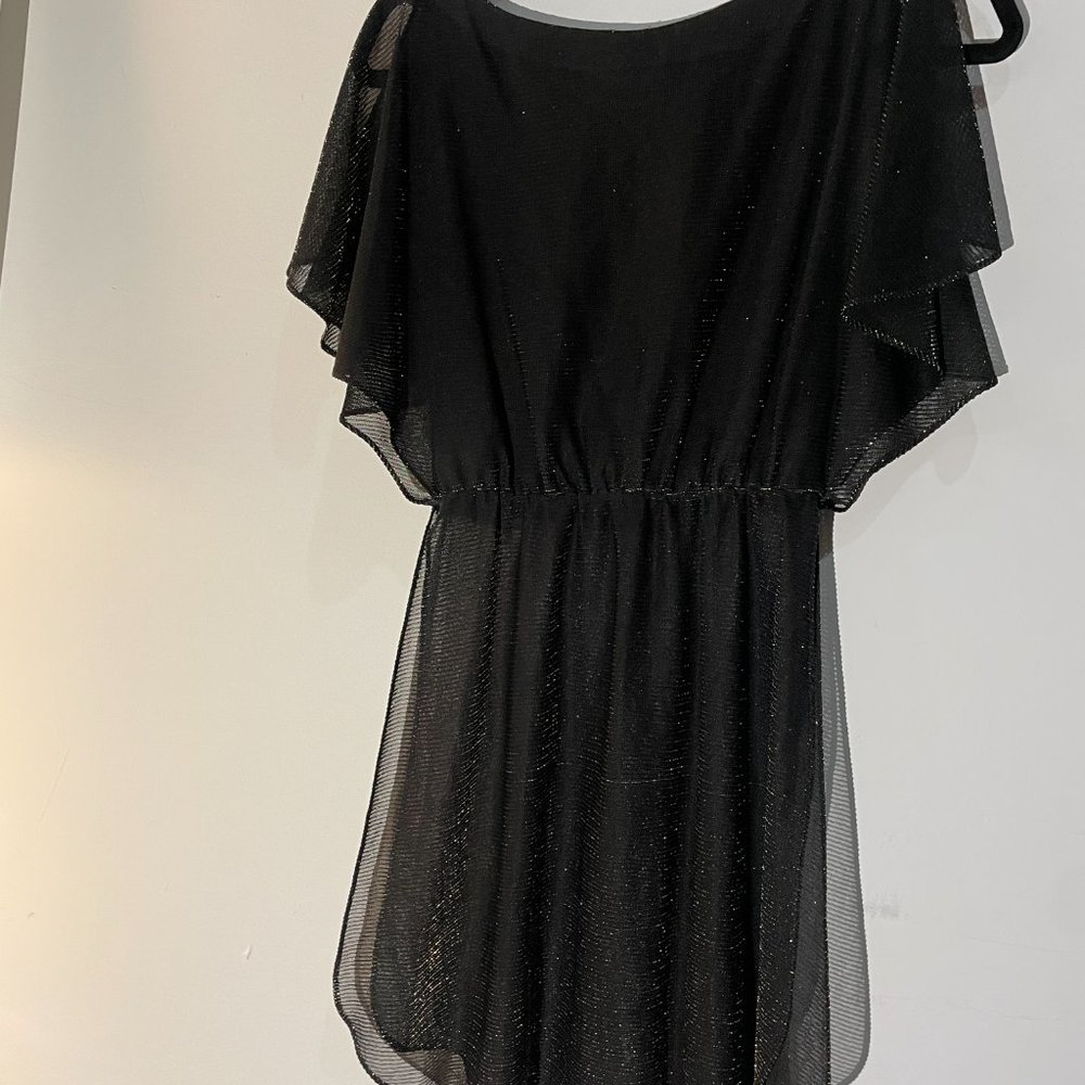 Vintage 70's Metallic Disco Dress/Tunic by Mara J Jrs. of California - Picture 3 of 7